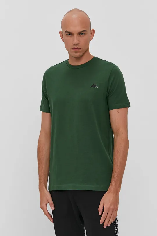 zielony Kappa T-shirt Męski