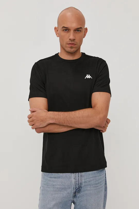 czarny Kappa T-shirt