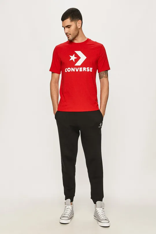 Converse - T-shirt czerwony