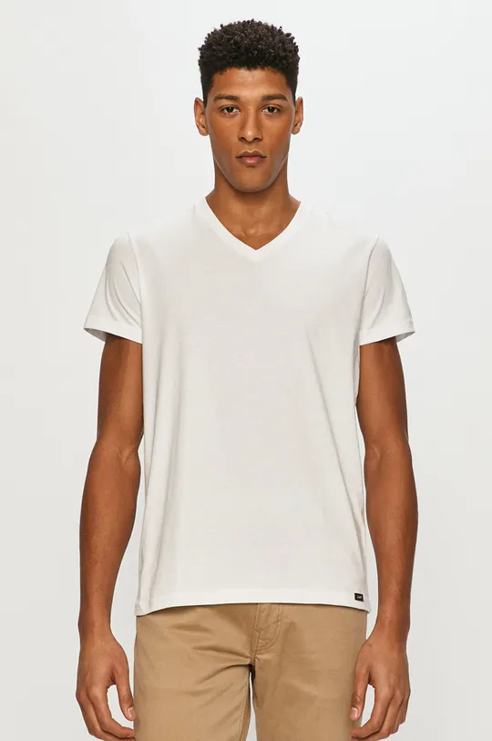 biały Lee - T-shirt (2-pack)