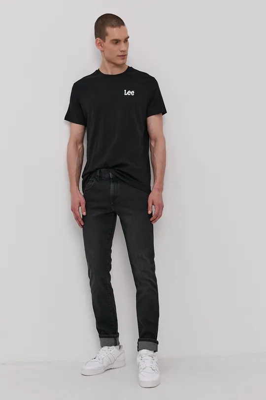 Lee T-shirt (2-pack) 100 % Bawełna