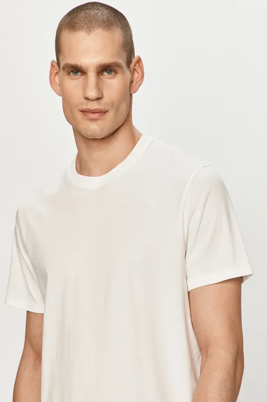 biały Wrangler - T-shirt (2-pack) Męski
