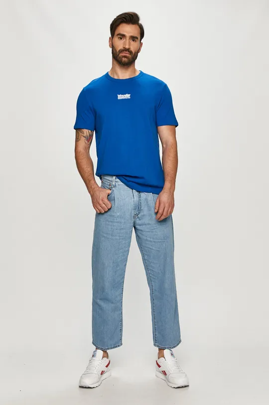 Wrangler - T-shirt niebieski