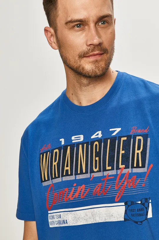modrá Wrangler - Tričko