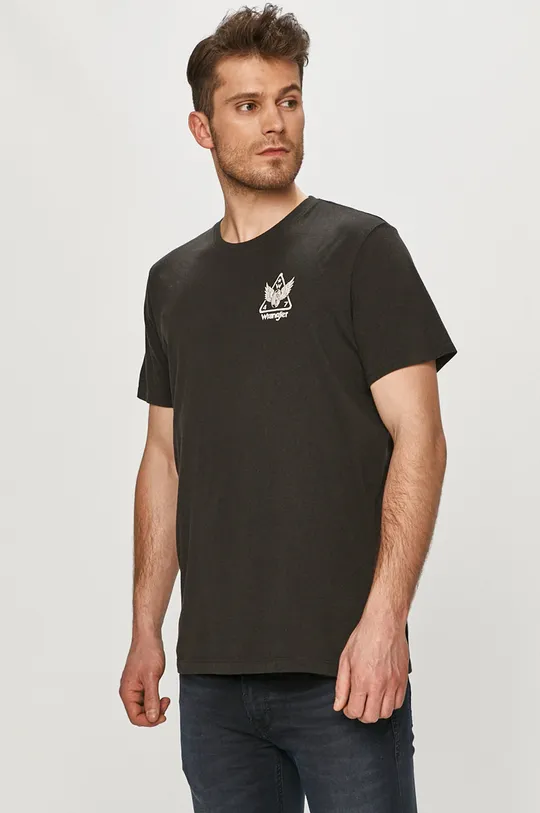 Wrangler - T-shirt 100 % Bawełna organiczna