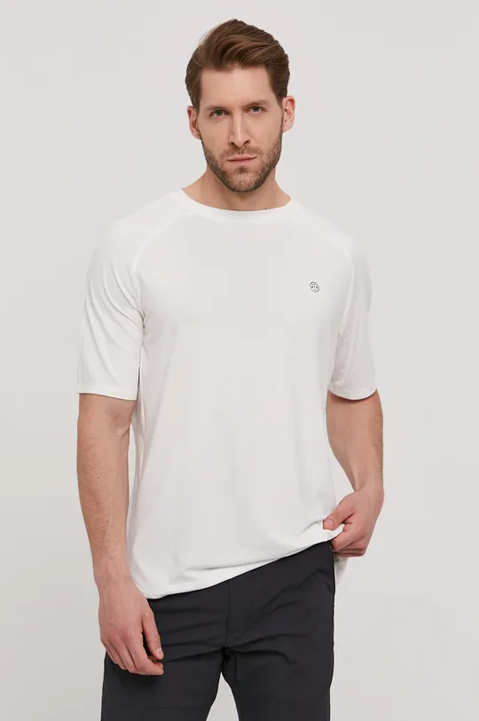 biały Wrangler T-shirt Męski