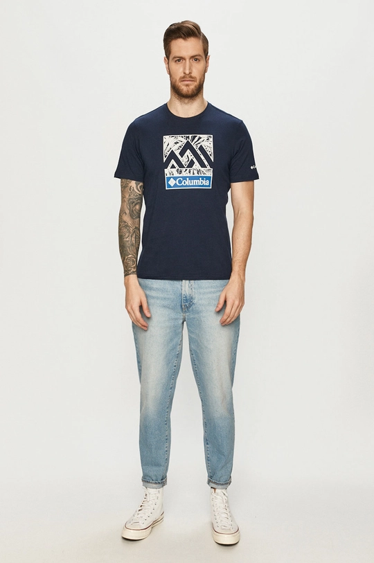 Columbia T-shirt mornarsko modra