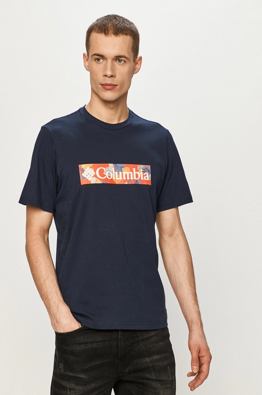 navy Columbia cotton t-shirt Men’s