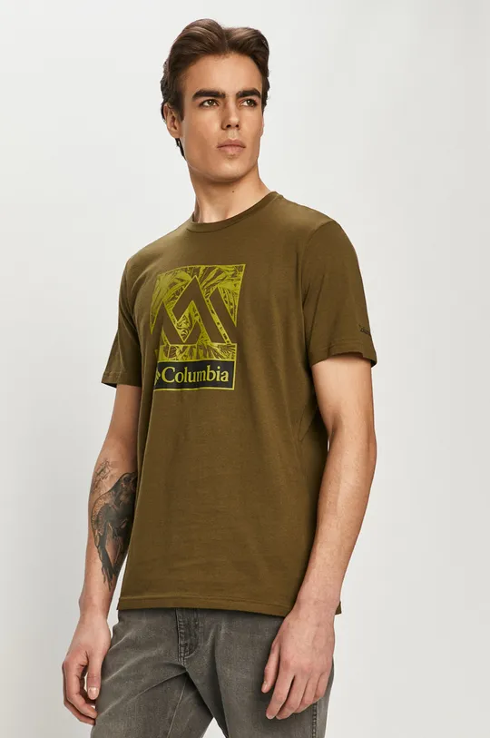 green Columbia cotton t-shirt Men’s