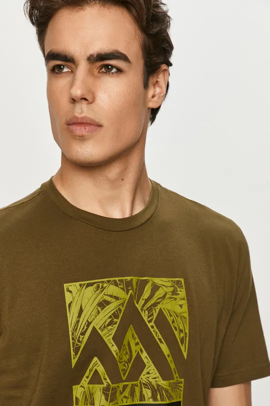 verde Columbia t-shirt in cotone