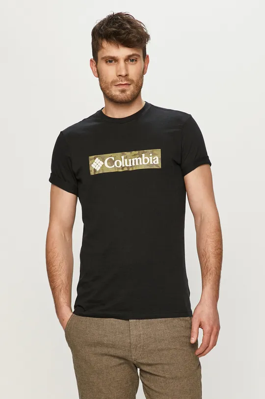 чёрный Columbia - Футболка