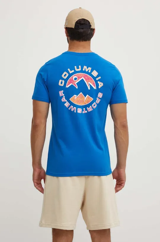 Βαμβακερό μπλουζάκι Columbia Rapid Ridge Back Graphic 