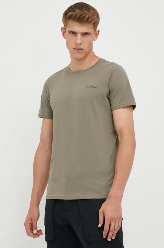 verde Columbia t-shirt in cotone Rapid Ridge Back Graphic Uomo
