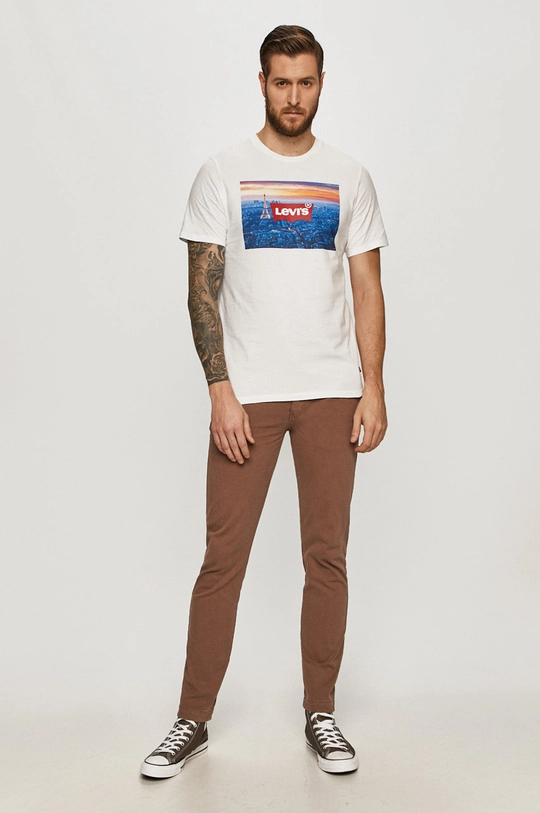 Levi's - T-shirt biały