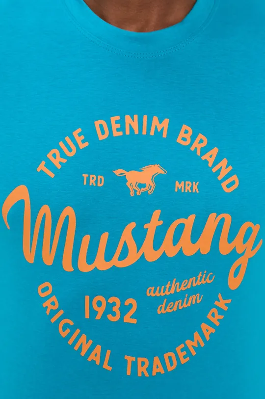Mustang T-shirt bawełniany Męski