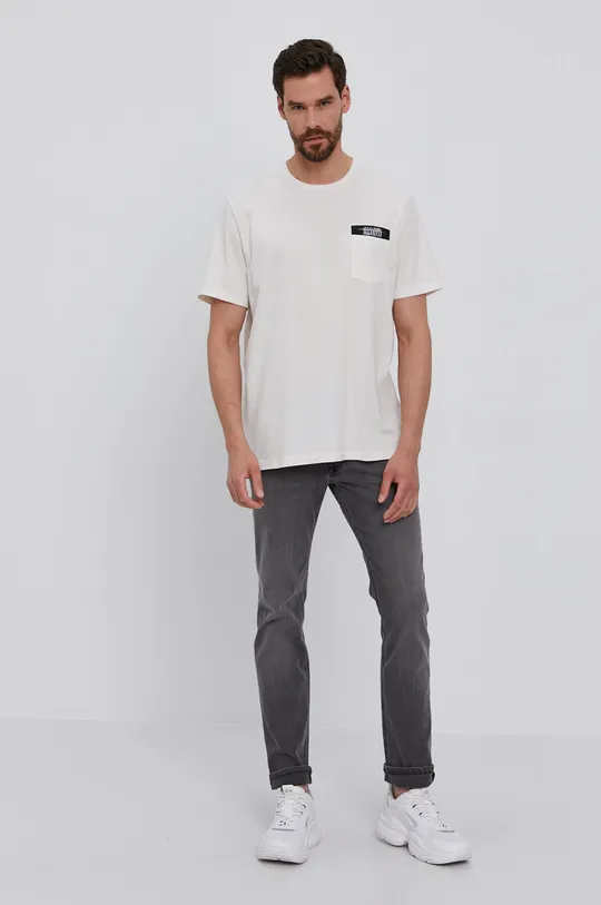 AllSaints T-shirt biały