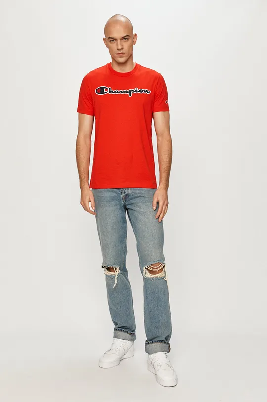 Champion - T-shirt 214194 czerwony