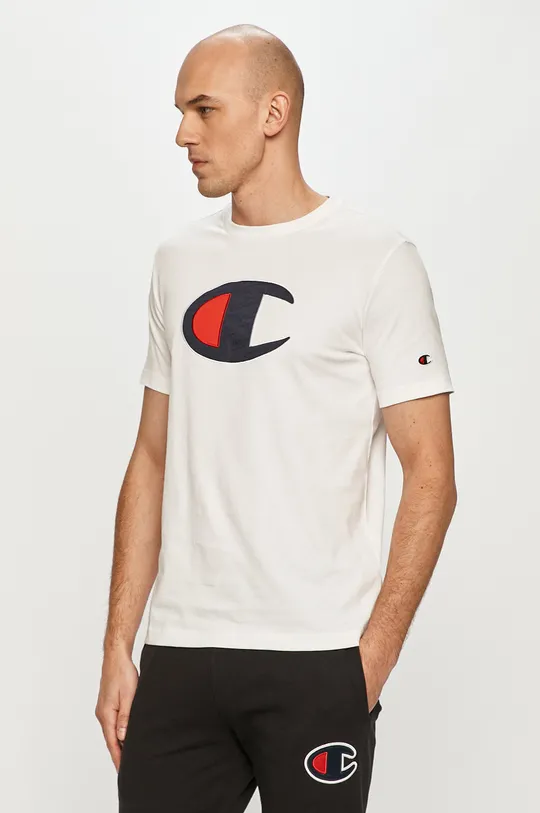 biały Champion - T-shirt 214405