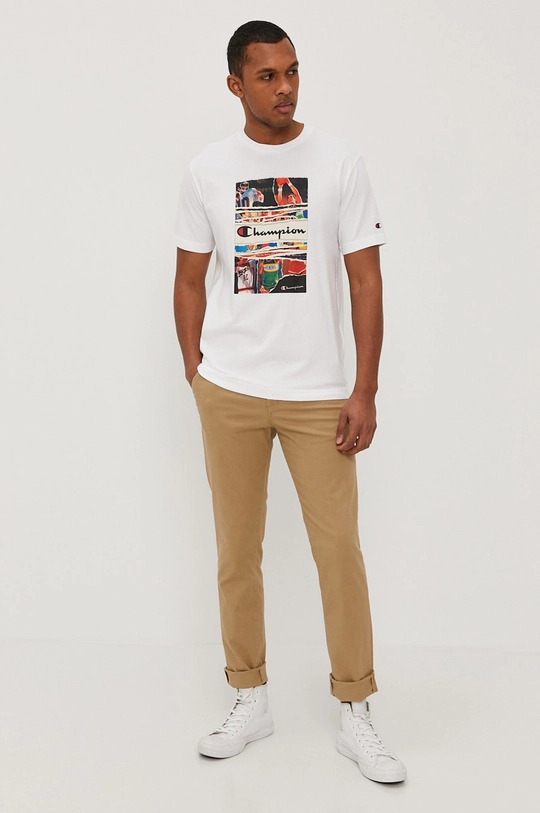 Champion - T-shirt 216032 fehér