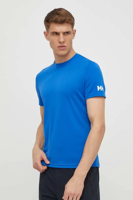 modrá Helly Hansen tričko Pánsky