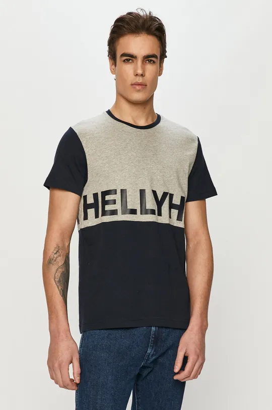 granatowy Helly Hansen - T-shirt Męski
