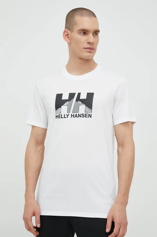Helly Hansen t-shirt biały