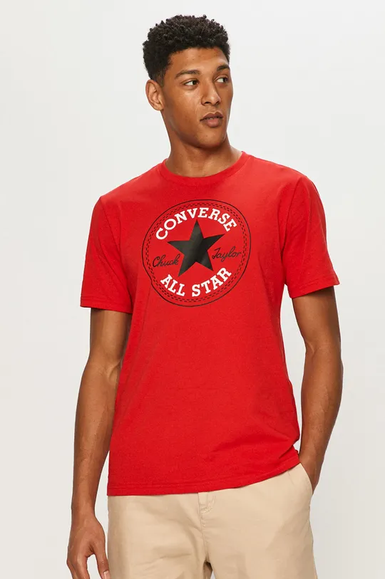 red Converse t-shirt Men’s
