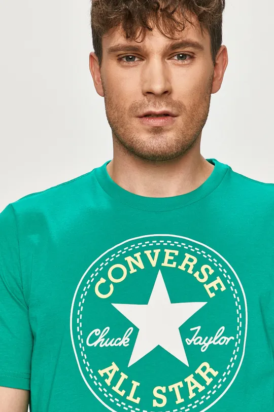 zielony Converse T-shirt