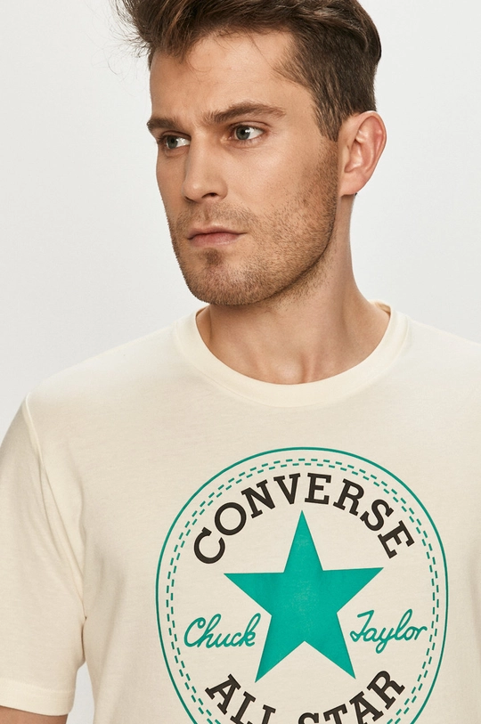 beżowy Converse T-shirt