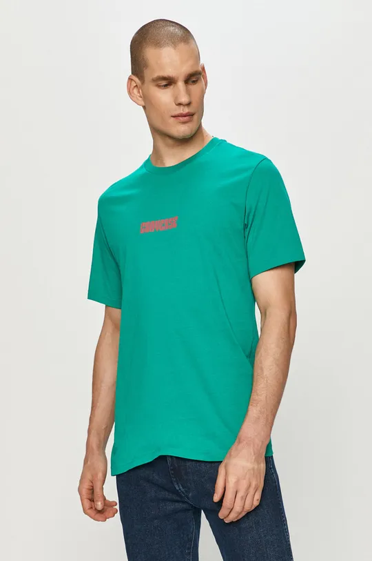 zielony Converse - T-shirt Męski