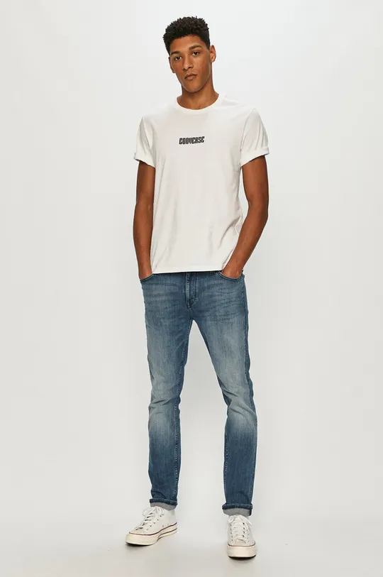 Converse - T-shirt biały