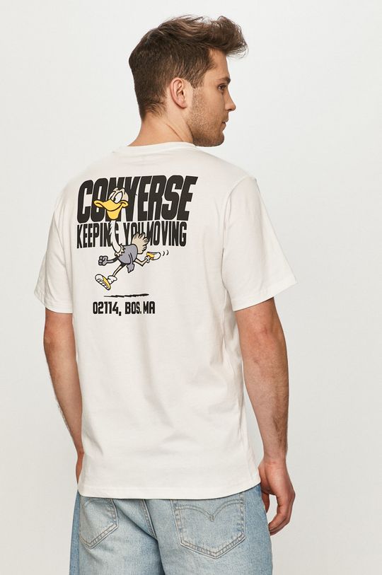 biały Converse T-shirt