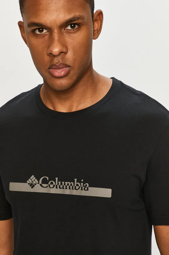 czarny Columbia - T-shirt