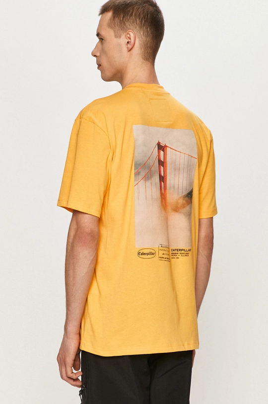 giallo Caterpillar t-shirt Uomo