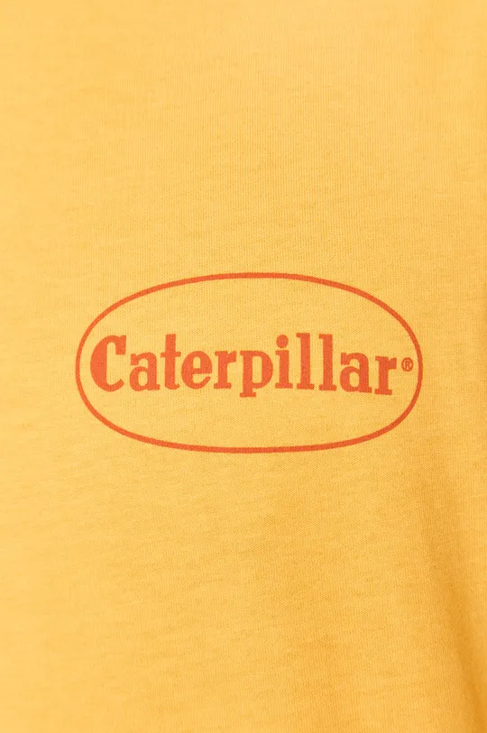 sárga Caterpillar - T-shirt