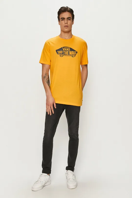 Vans - T-shirt pomarańczowy