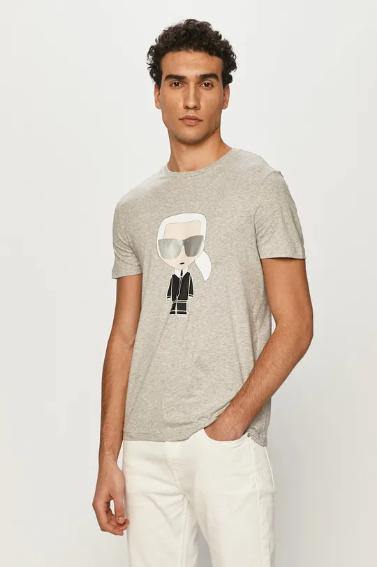 szürke Karl Lagerfeld t-shirt Férfi