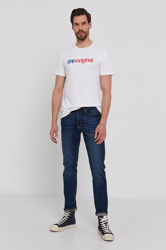 GAP T-shirt biały