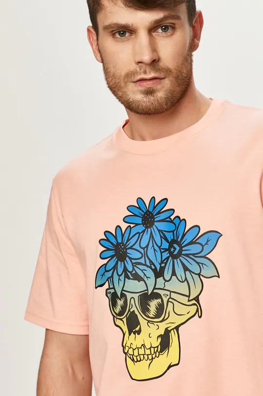 różowy Converse - T-shirt