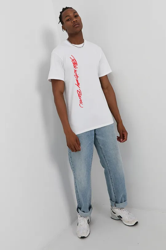 HUF T-shirt bawełniany x Rockin' Jelly Bean biały