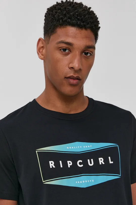 czarny Rip Curl T-shirt