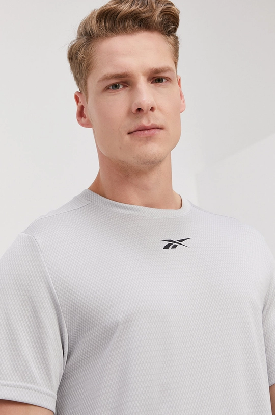 szary Reebok T-shirt GJ0702