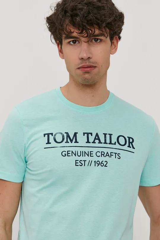 zielony Tom Tailor T-shirt