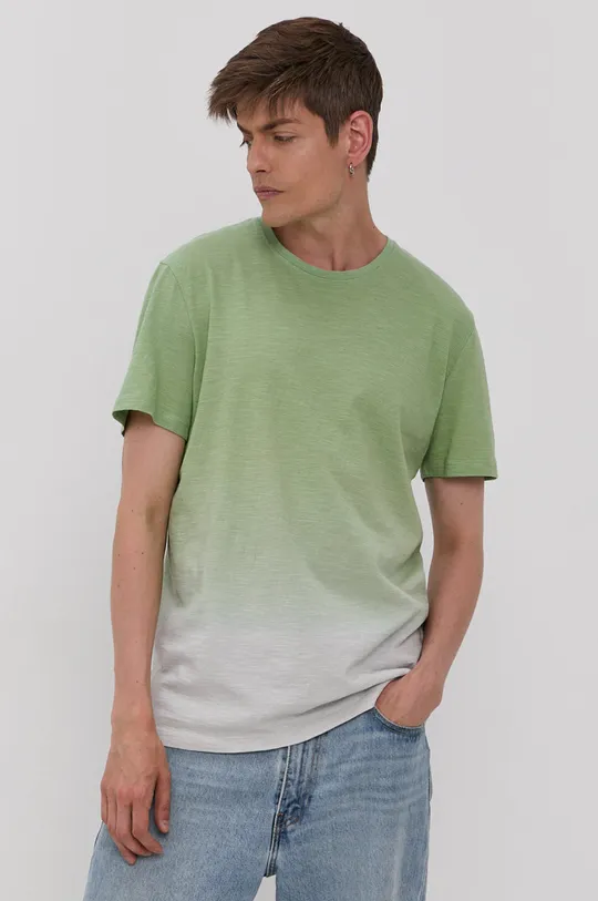 zielony Tom Tailor T-shirt Męski