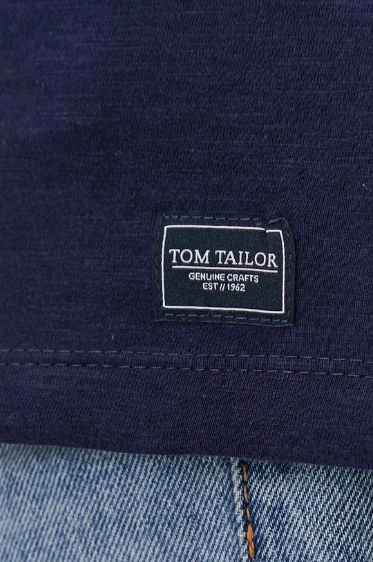 тёмно-синий Футболка Tom Tailor