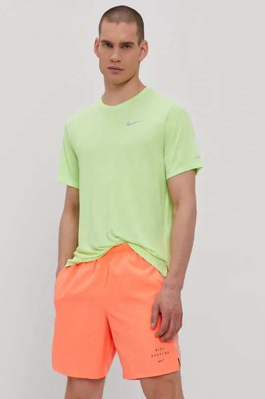 zielony Nike T-shirt Męski