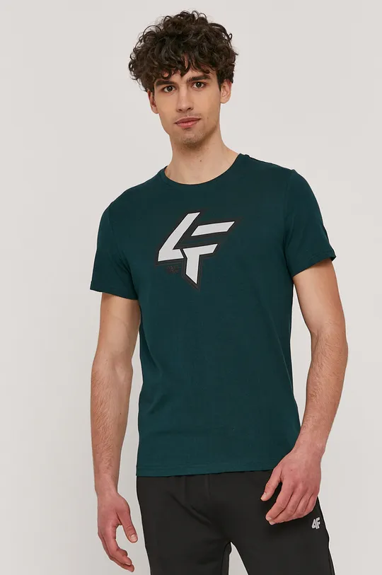 zielony 4F T-shirt