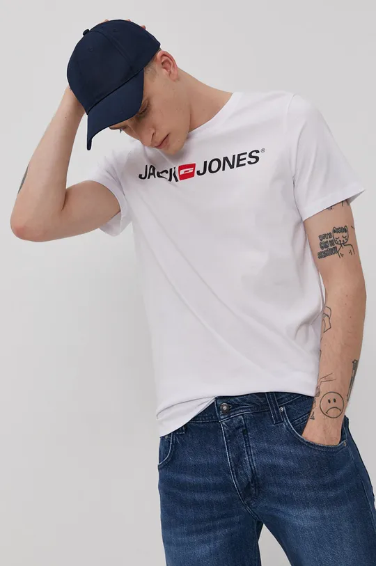 Tričko Jack & Jones (3-pack)  100% Bavlna