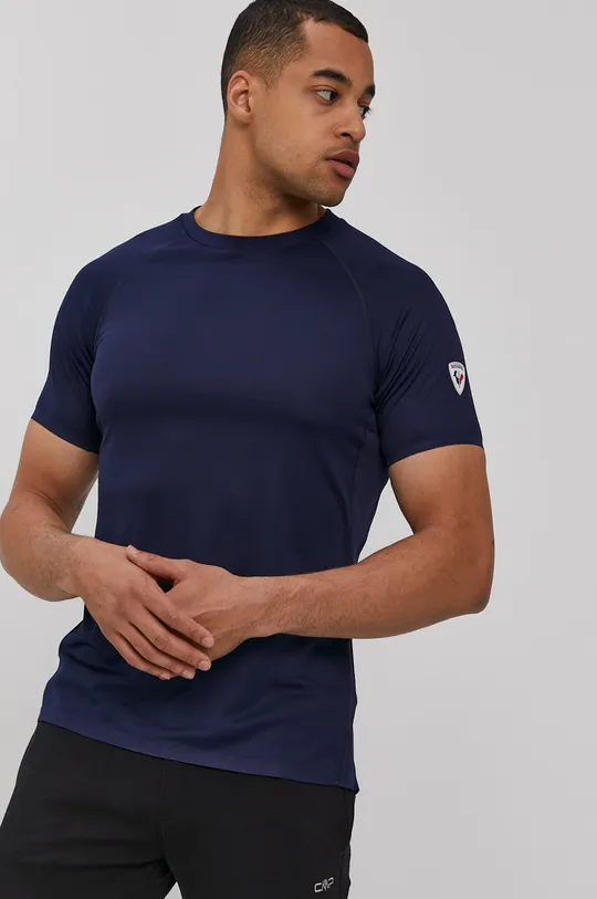Rossignol t-shirt  Anyag 1: 100% poliészter Anyag 2: 10% elasztán, 90% poliészter