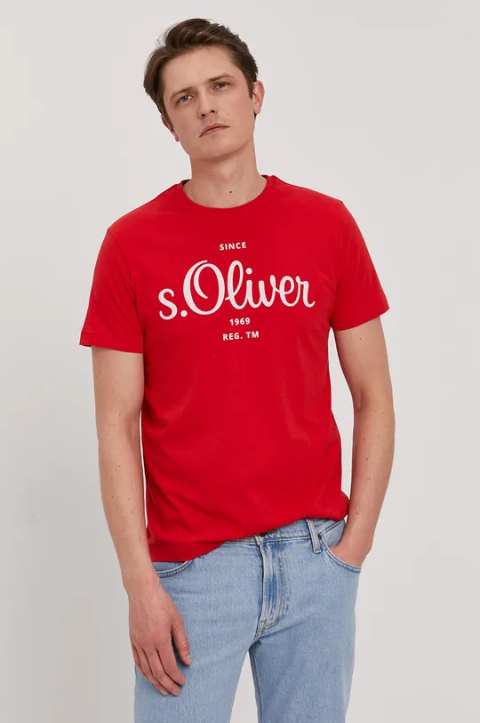 s. Oliver - Tričko červená